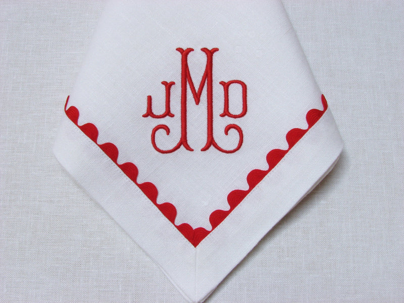 Ric Rac Trimmed Napkin