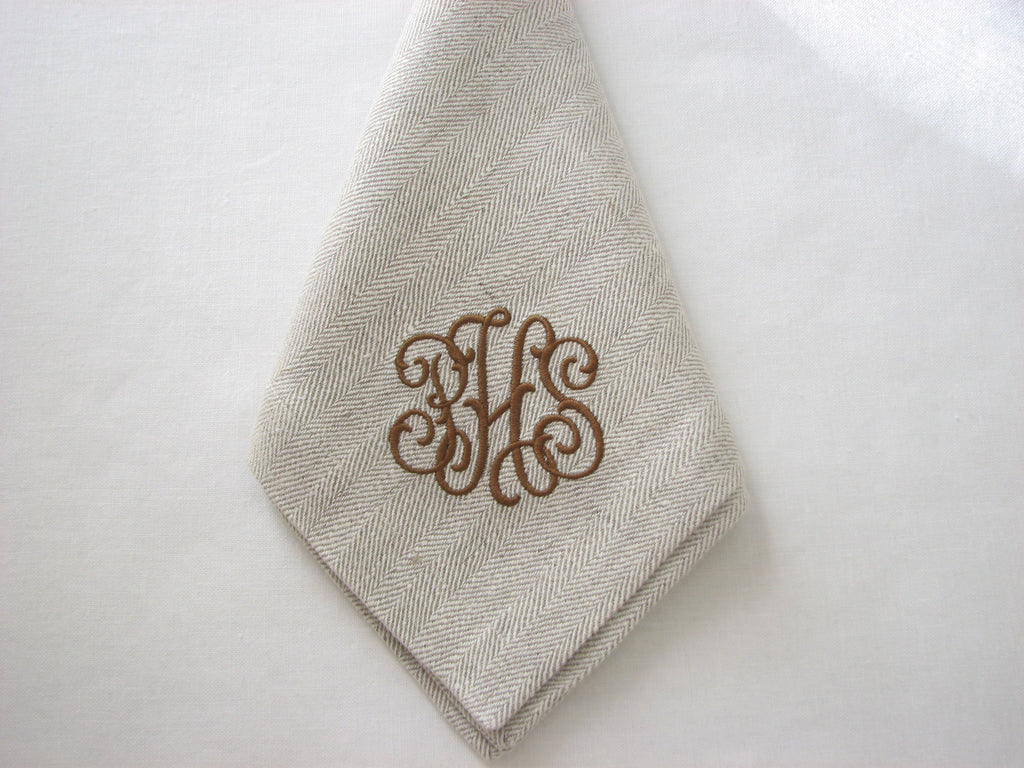 Dover Herringbone Napkin