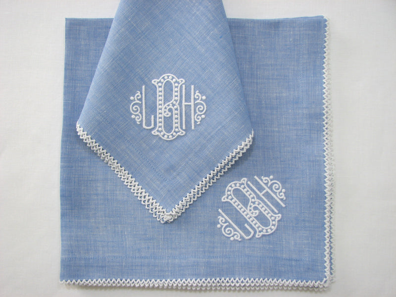 Yarn Dye Pico Edge Napkin
