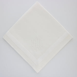 Scroll Ribbon Tape Trimmed Napkin