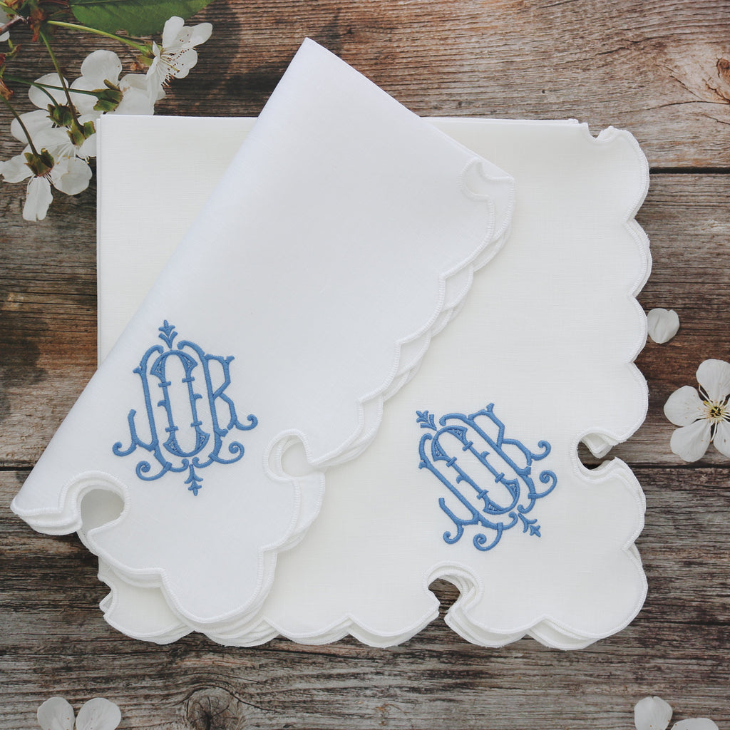 Baron Hand Embroidered Napkin
