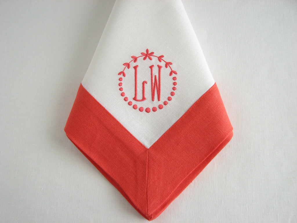 Linen Wideband Trimmed Napkin